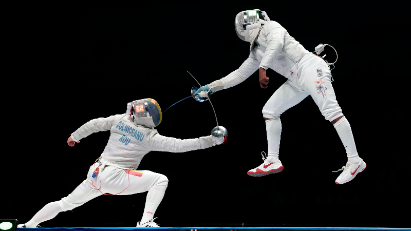 fencing competition fencing competition