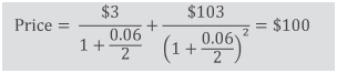 bond price equation
