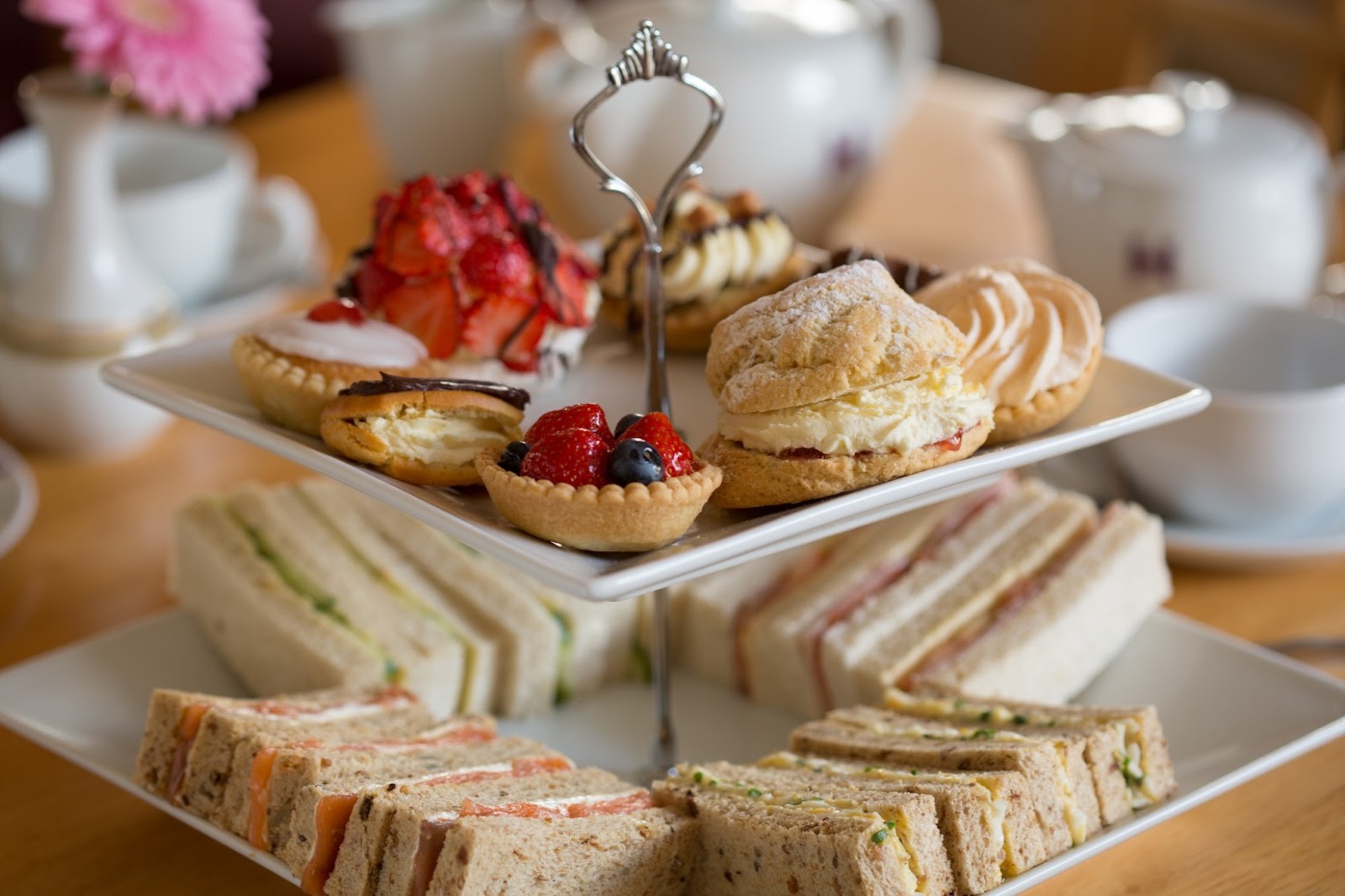 sweet treats on display