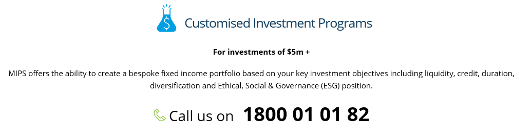 Customised Investment Programs